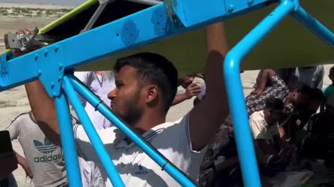 সব খুলে ফেলা হলো জুলহাসের ভাইরাল বিমান